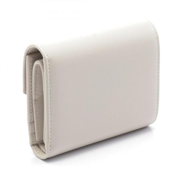 SAINT LAURENT Ivory Leather Wallet - Picture 3 of 7